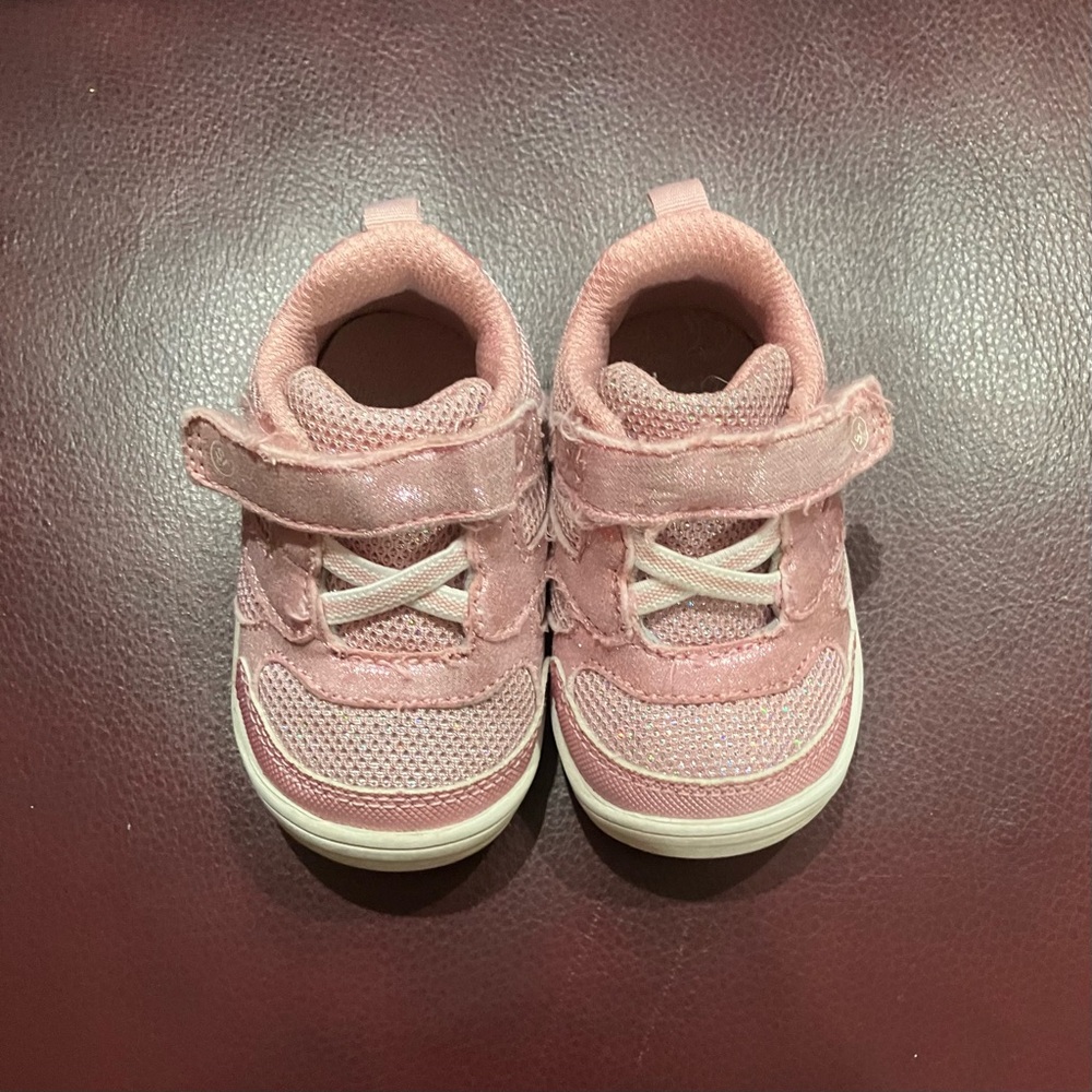 Surprize by Stride Rite Pink Velcro Baby / Toddler Shoes